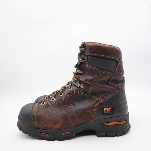 Timberland PRO Anti-Fatigue Ednurance 8 Men’s 7.5 W Steel Toe Work Boots Brown main image 12